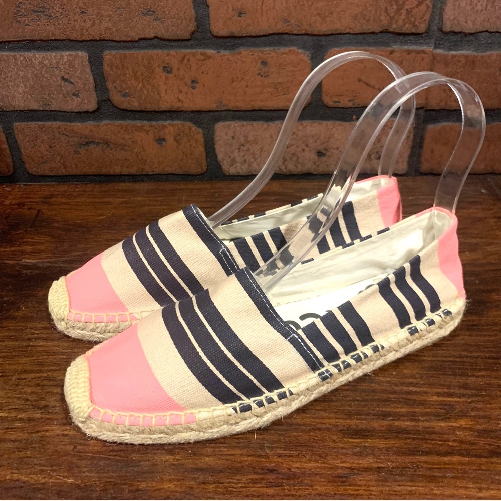 Sam Edelman Women’s NWOT Verona Striped Slip On Woven Espadrilles - Size 6.5
